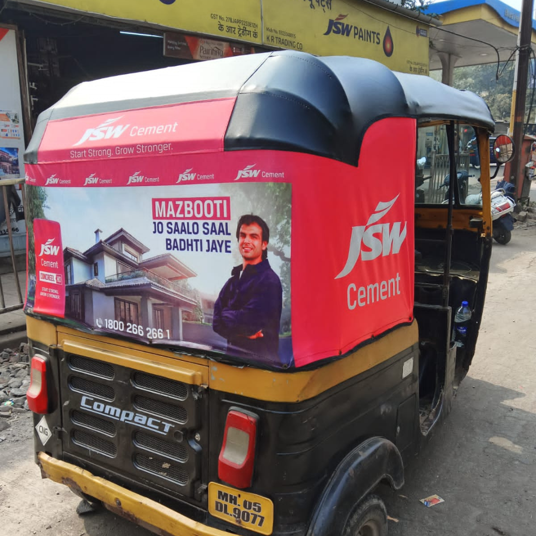 Maximize Brand Reach with Auto Rickshaw Advertising